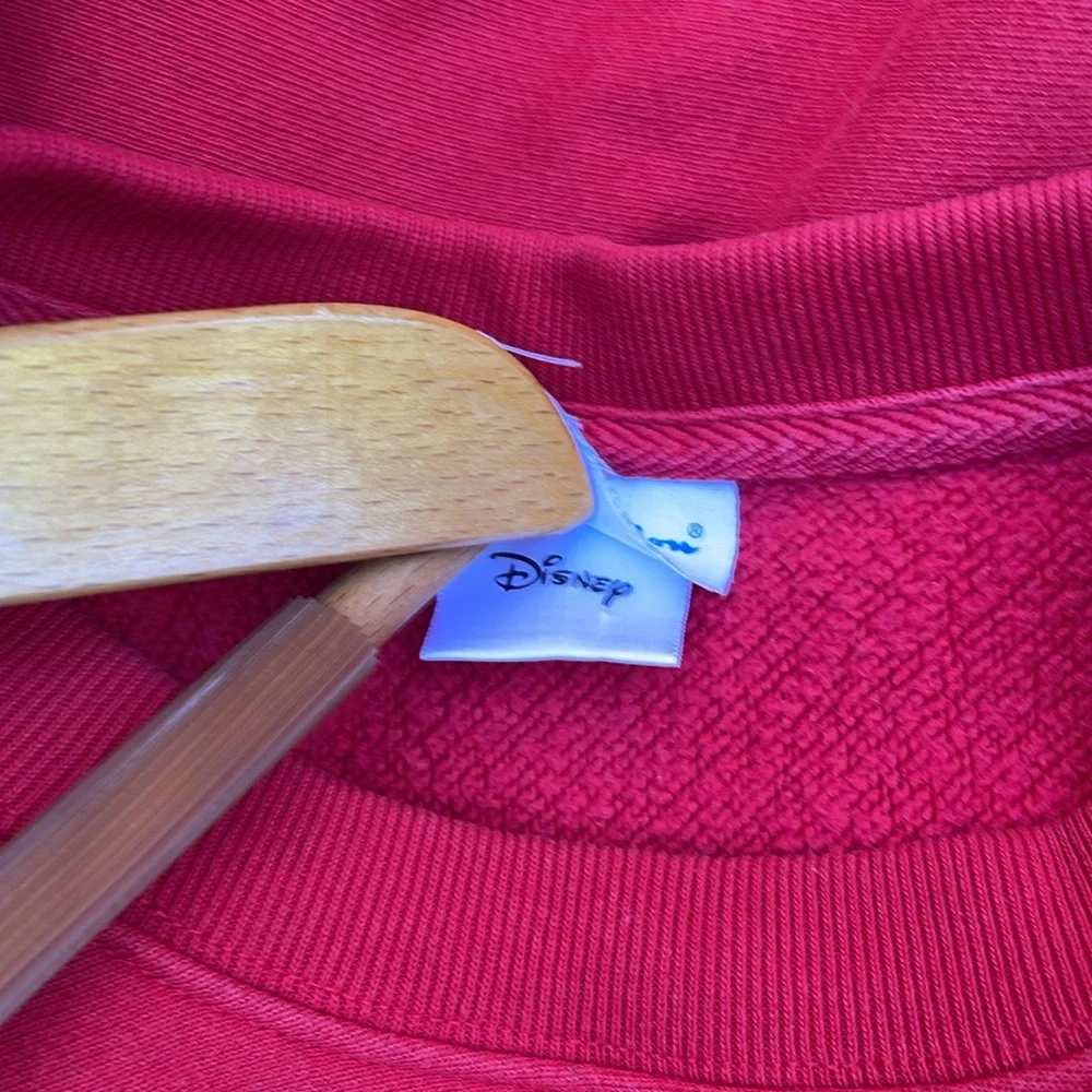 Vintage Disney x Champion Mickey Crewneck Red 90s Collectible L/XL - Picture 5 of 10